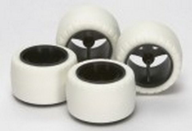 Immagine di CERCHI CARBON GOMME BIANCHE