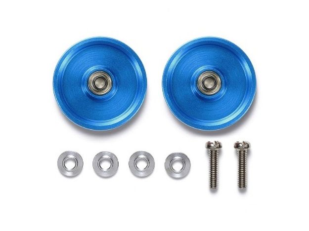 Immagine di ROTELLE ALLUM. BLU 19 mm NO ANELLO