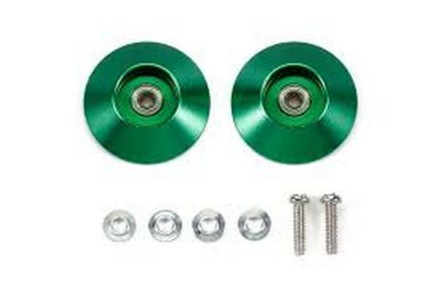 Immagine di ROTELLE CONICHE 19 mm ALLUM. VERDE