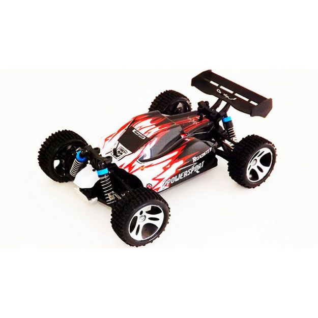 Immagine di AUTO BUGGY NERA ROSSA 1/18 50 kmh