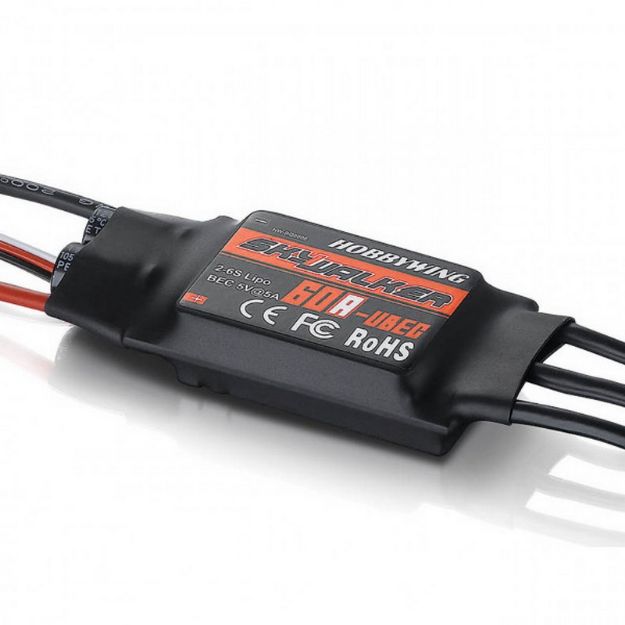 Immagine di SKYWALKER 60A ESC 2-6S 5A UBEC