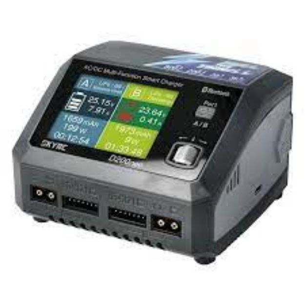 Immagine di CARICAB. D200 NEO LIPO 1-6S 20A 200W