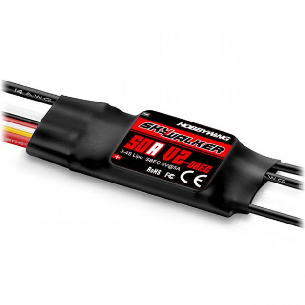 Immagine di SKYWALKER 50A 3-4s 5A BEC