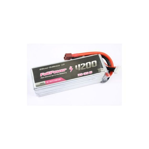 Immagine di BATTERIA 14,8V 4200 MAH 35C DEANS