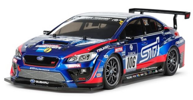Immagine di TAMIYA SUBARU XRX STI NBE CHALLENGE TT02