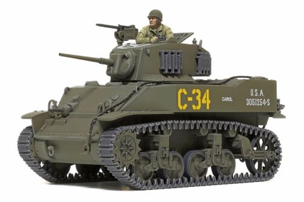Immagine di CARRO M5A1 STUART 1/48 AMERICANO