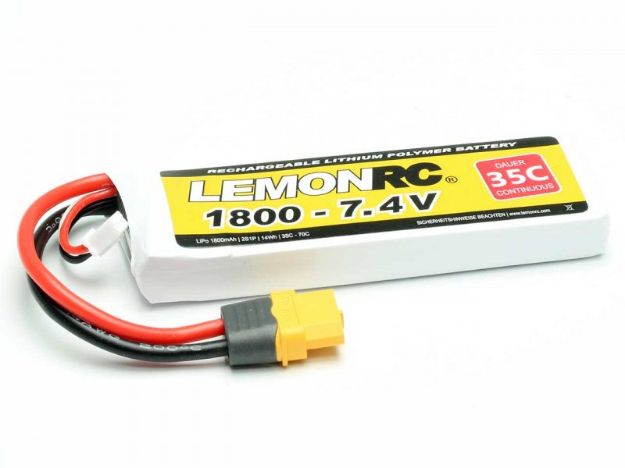 Immagine di BATTERIA 7,4V 1800 MAH 35C XT60