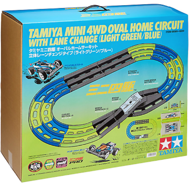 Immagine di PISTA MINI 4 WD BLU/VERDE + 2 MINI
