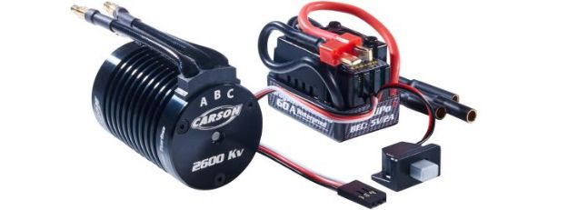 Immagine di COMBO DRAGSTER TURBO 2.0 2600 Kv 1/10