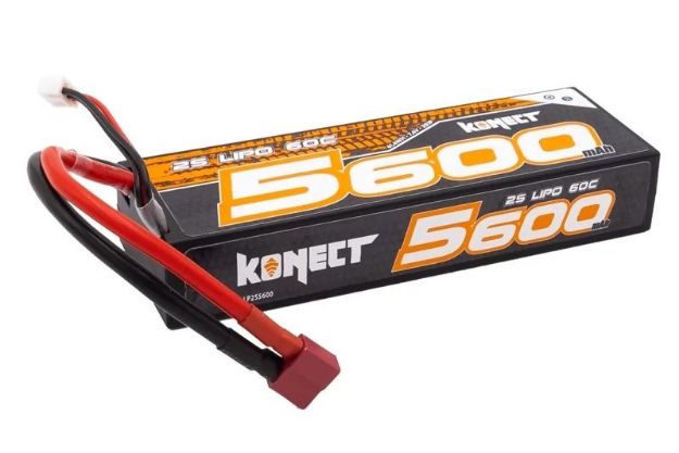 Immagine di BATTERIA 7,4V 5600 MAH 60C  DEANS