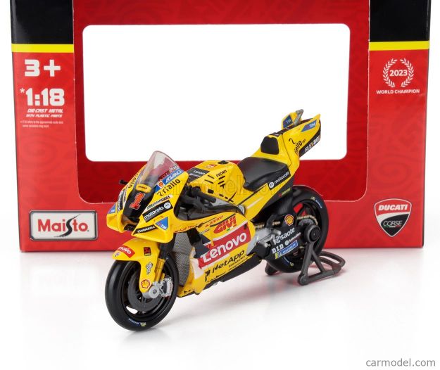 Immagine di DUCATI DESMOSEDICI GP 23 BAGNAIA  MISANO