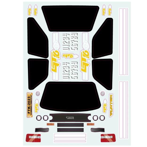 Immagine di ADESIVI FUNTEK GT16e3 1/16