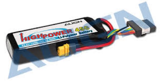 Immagine di BATTERIA 22,2V 1450 MAH 45C