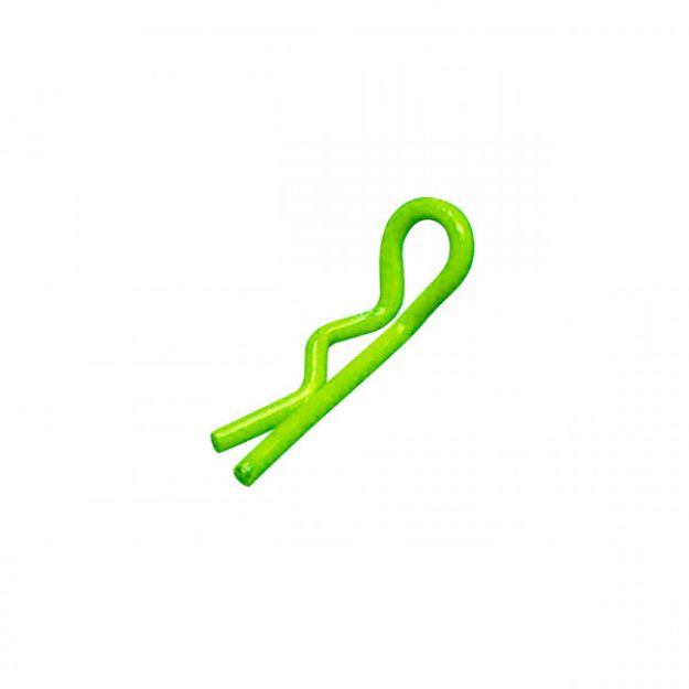 Immagine di CLIPS PIEGATE ARANCIO FLUO