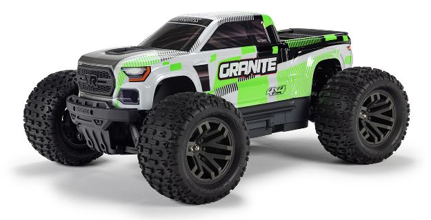 Immagine di ARRMA GRANITE 4x4 VERDE BRUSHED RTR + batt.