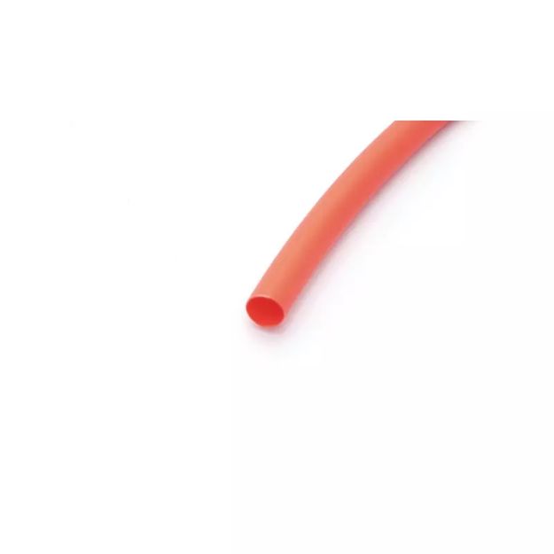Immagine di GUAINA TERM. 3 mm ROSSA 1 mt.