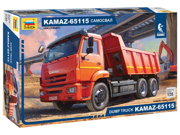 Immagine di KAMAZ 65115 CON RIBALTABILE 1/35