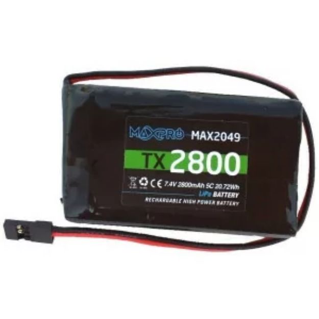 Immagine di BATTERIA 7,4V 2800 MAH TX