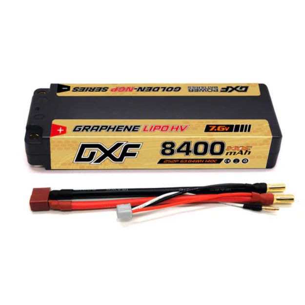 Immagine di BATTERIA 7,6V 8400 MAH 140C DEANS GOLDEN