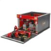 Immagine di FERRARI F1 SF-24 DIORAMA GARAGE LECLERC 1/43