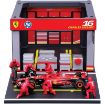 Immagine di FERRARI F1 SF-24 DIORAMA GARAGE LECLERC 1/43