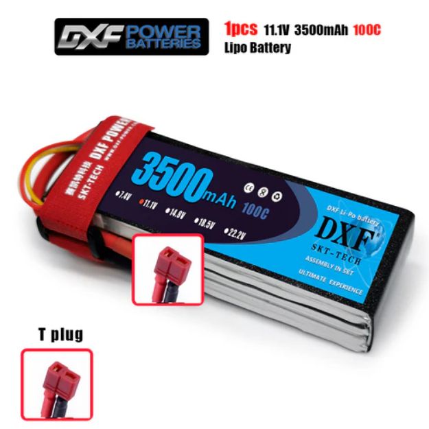 Immagine di BATTERIA 11,1V 3500 MAH 100C DEANS