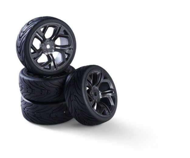 Immagine di GOMME TOURING 1/10 CERCHIO Y NERO