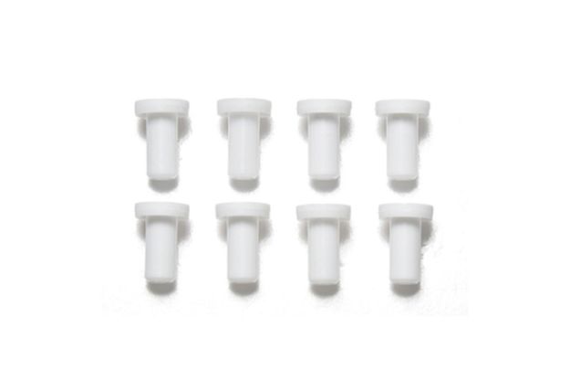 Immagine di BOCCOLE RUOTE IN PLASTICA BIANCA