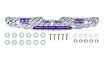 Immagine di FIBRA CARBON WIDE 3 mm ANT. SILVER HONG KONG