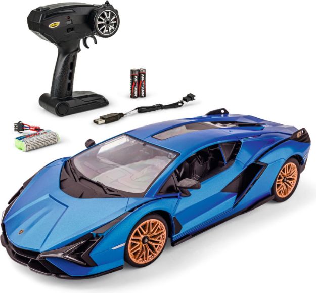 Immagine di LAMBORGHINI SIAN 1/14 AZZURRA