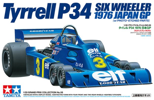Immagine di TYRRELL 6 RUOTE P34 JP76