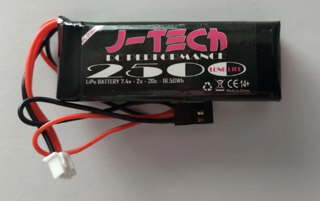 Immagine di BATTERIA 7,4V 2500 MAH JR