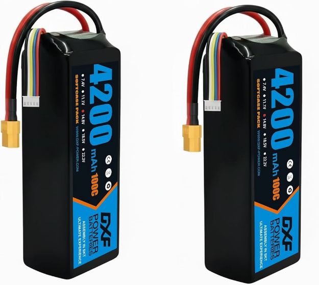 Immagine di BATTERIA 14,8V 4200 MAH 100C XT60