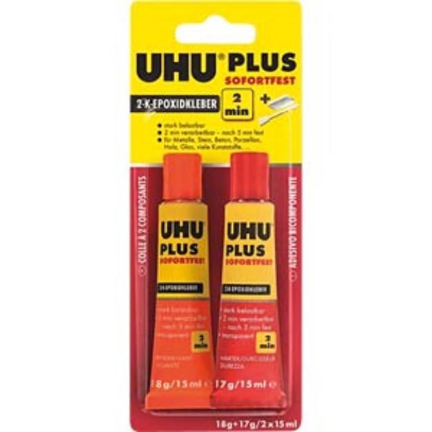 Immagine di UHU PLUS 2 min. 35 gr
