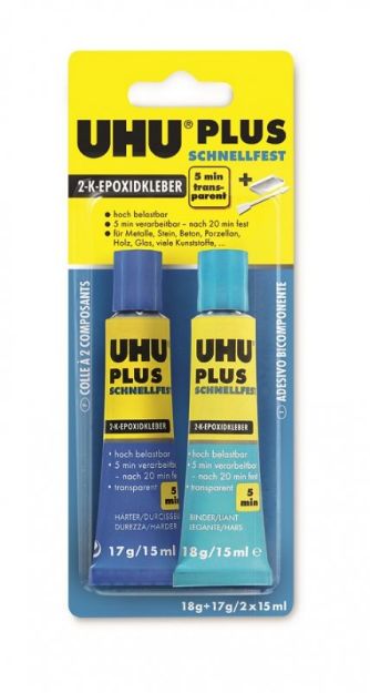 Immagine di UHU PLUS 5 min. 35 gr