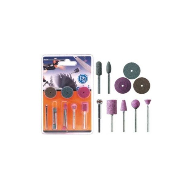 Immagine di KIT 10 ACC. SMERIGL. E AFFILAT.